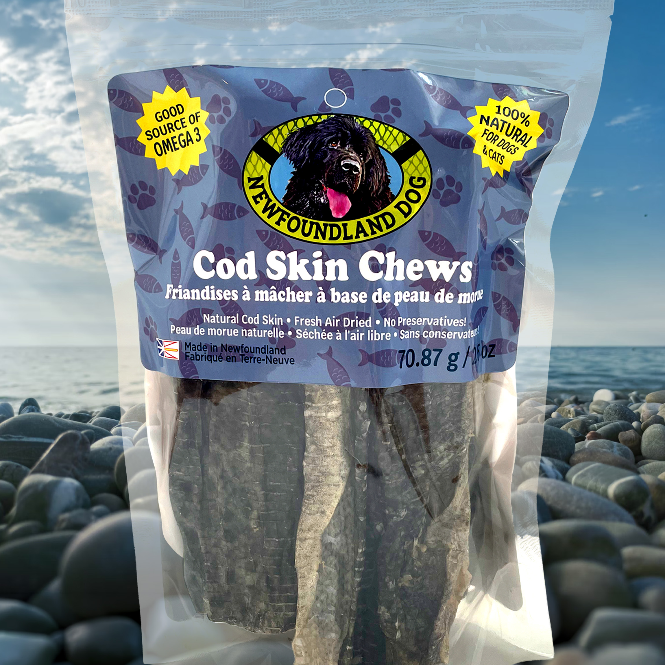 Cod Skin Chews